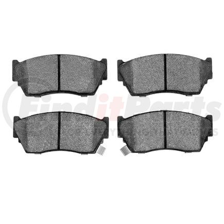 1551-0510-00 by DYNAMIC FRICTION COMPANY - 5000 Advanced Brake Pads - Semi Metallic