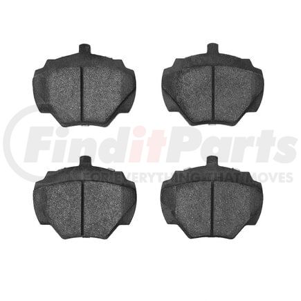 1551-0518-10 by DYNAMIC FRICTION COMPANY - 5000 Advanced Brake Pads - Low Metallic