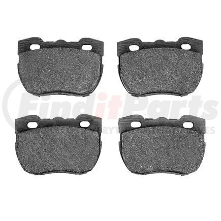 1551-0520-10 by DYNAMIC FRICTION COMPANY - 5000 Advanced Brake Pads - Low Metallic