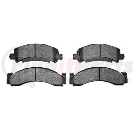 1551-0543-00 by DYNAMIC FRICTION COMPANY - 5000 Advanced Brake Pads - Semi Metallic