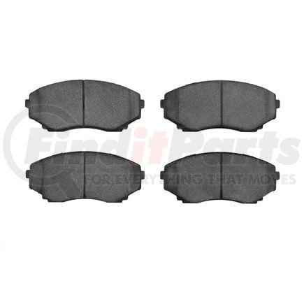 1551-0551-00 by DYNAMIC FRICTION COMPANY - 5000 Advanced Brake Pads - Ceramic