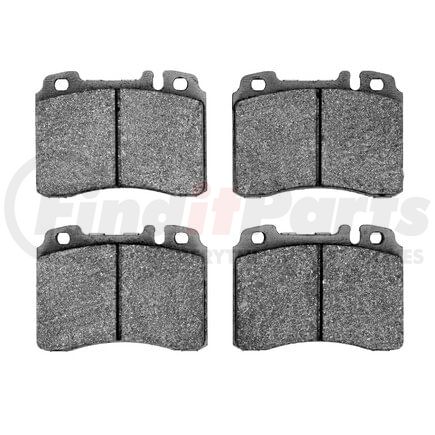 1551-0561-10 by DYNAMIC FRICTION COMPANY - 5000 Advanced Brake Pads - Low Metallic