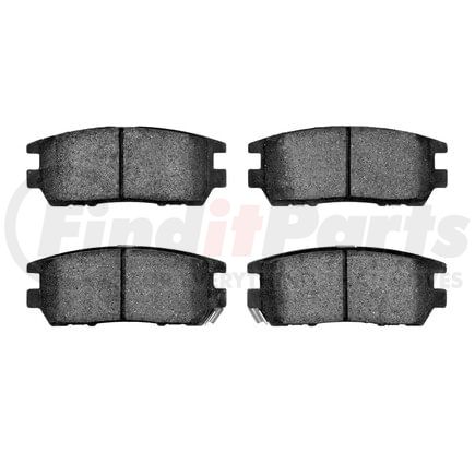 1551-0567-00 by DYNAMIC FRICTION COMPANY - 5000 Advanced Brake Pads - Ceramic