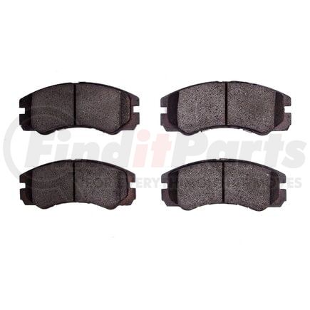1551-0579-00 by DYNAMIC FRICTION COMPANY - 5000 Advanced Brake Pads - Ceramic