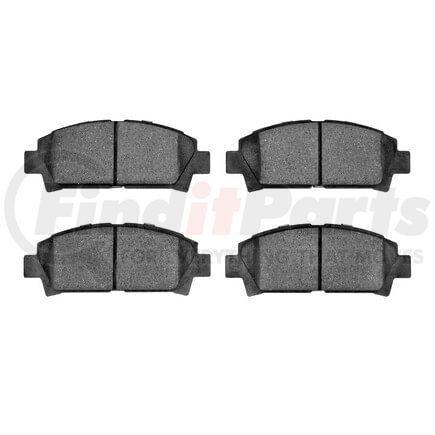 1551-0582-00 by DYNAMIC FRICTION COMPANY - 5000 Advanced Brake Pads - Semi Metallic