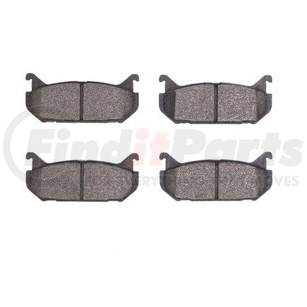 1551-0584-00 by DYNAMIC FRICTION COMPANY - 5000 Advanced Brake Pads - Ceramic