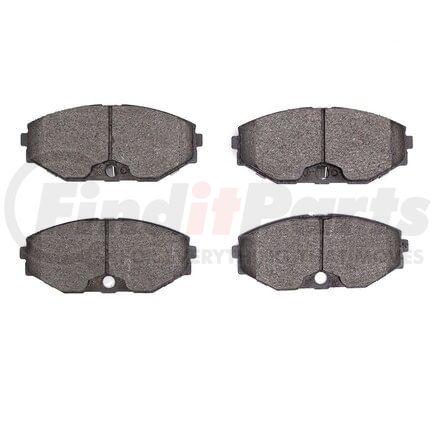 1551-0587-00 by DYNAMIC FRICTION COMPANY - 5000 Advanced Brake Pads - Ceramic