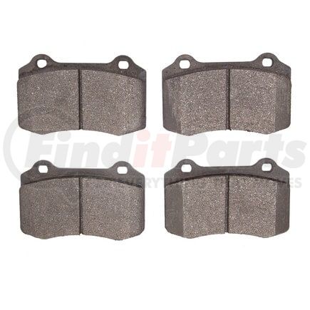 1551-0592-00 by DYNAMIC FRICTION COMPANY - 5000 Advanced Brake Pads - Low Metallic