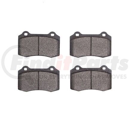 1551-0592-10 by DYNAMIC FRICTION COMPANY - 5000 Advanced Brake Pads - Low Metallic