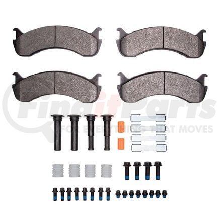 1214-0786-01 by DYNAMIC FRICTION COMPANY - Heavy Duty Pads and Hardware Kit