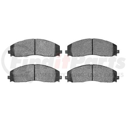 1311-1680-00 by DYNAMIC FRICTION COMPANY - 3000 Semi-Metallic Brake Pads