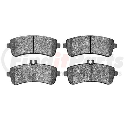 1311-1681-00 by DYNAMIC FRICTION COMPANY - 3000 Semi-Metallic Brake Pads