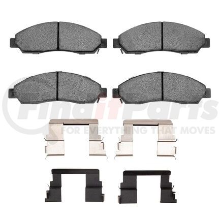 1214-1039-01 by DYNAMIC FRICTION COMPANY - Heavy Duty Pads and Hardware Kit