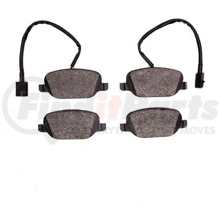 1311-1822-00 by DYNAMIC FRICTION COMPANY - 3000 Semi-Metallic Brake Pads