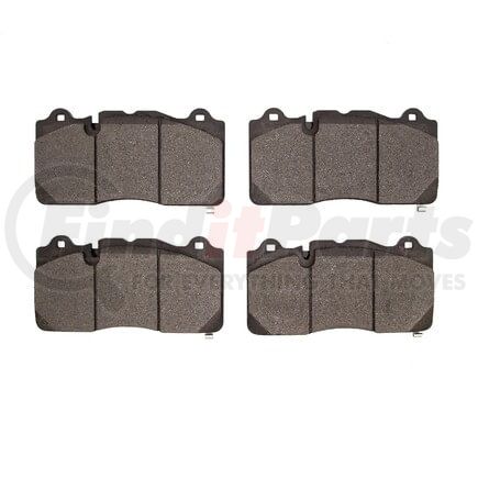 1311-1835-00 by DYNAMIC FRICTION COMPANY - 3000 Semi-Metallic Brake Pads