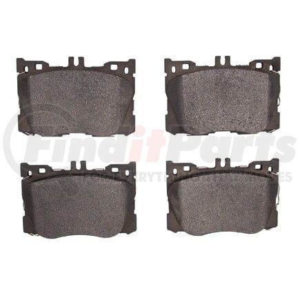 1311-1871-00 by DYNAMIC FRICTION COMPANY - 3000 Semi-Metallic Brake Pads