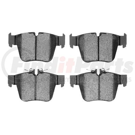 1311-1872-00 by DYNAMIC FRICTION COMPANY - 3000 Semi-Metallic Brake Pads