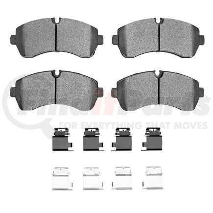 1214-1268-02 by DYNAMIC FRICTION COMPANY - Heavy Duty Pads and Hardware Kit