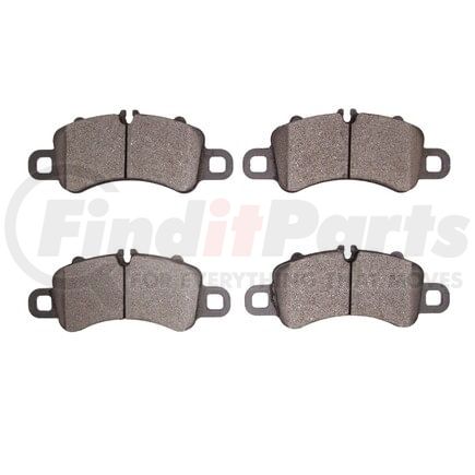 1311-1905-00 by DYNAMIC FRICTION COMPANY - 3000 Semi-Metallic Brake Pads