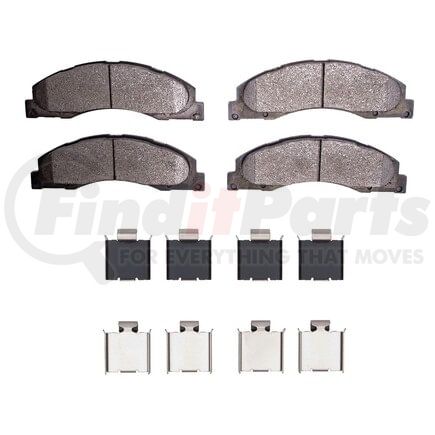 1214-1328-01 by DYNAMIC FRICTION COMPANY - Heavy Duty Pads and Hardware Kit