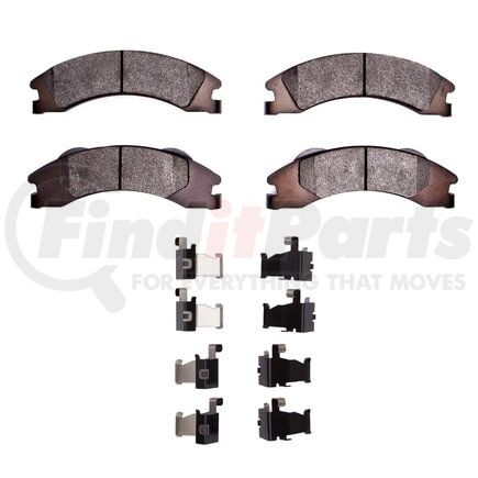 1214-1329-01 by DYNAMIC FRICTION COMPANY - Heavy Duty Pads and Hardware Kit