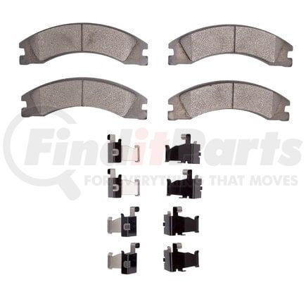 1214-1330-01 by DYNAMIC FRICTION COMPANY - Heavy Duty Pads and Hardware Kit