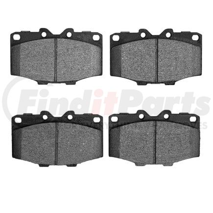 1400-0137-00 by DYNAMIC FRICTION COMPANY - DFC Ulitmate Duty Performance Brake Pads