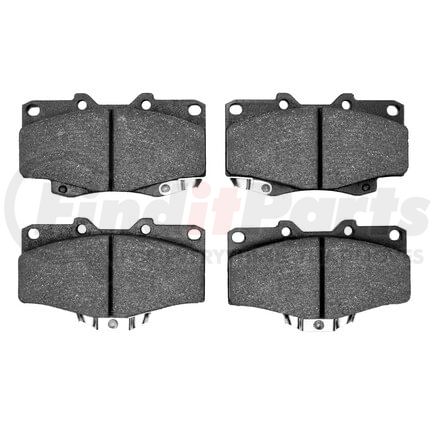 1400-0436-00 by DYNAMIC FRICTION COMPANY - DFC Ulitmate Duty Performance Brake Pads