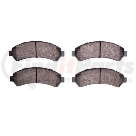 1400-0726-00 by DYNAMIC FRICTION COMPANY - DFC Ulitmate Duty Performance Brake Pads