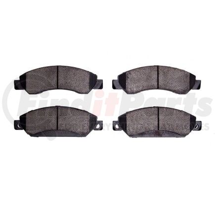 1400-1092-00 by DYNAMIC FRICTION COMPANY - DFC Ulitmate Duty Performance Brake Pads