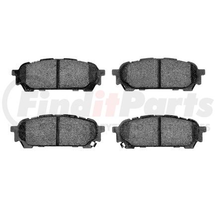 1310-1004-00 by DYNAMIC FRICTION COMPANY - 3000 Ceramic Brake Pads