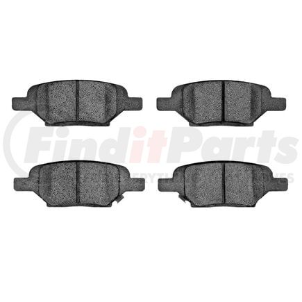 1310-1033-00 by DYNAMIC FRICTION COMPANY - 3000 Ceramic Brake Pads