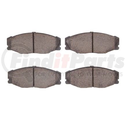 1551-0604-00 by DYNAMIC FRICTION COMPANY - 5000 Advanced Brake Pads - Ceramic