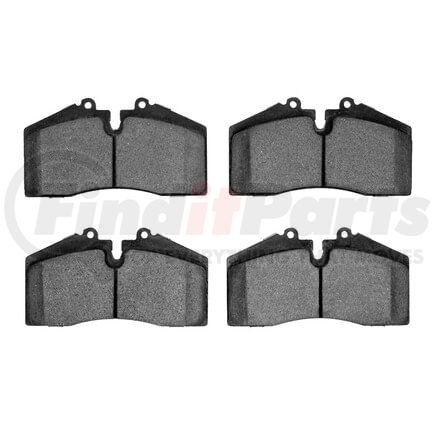 1551-0609-00 by DYNAMIC FRICTION COMPANY - 5000 Advanced Brake Pads - Low Metallic