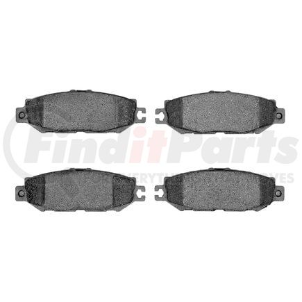 1551-0613-00 by DYNAMIC FRICTION COMPANY - 5000 Advanced Brake Pads - Ceramic