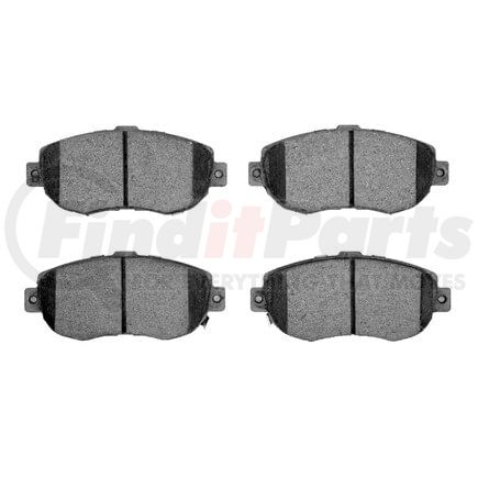 1551-0619-00 by DYNAMIC FRICTION COMPANY - 5000 Advanced Brake Pads - Ceramic