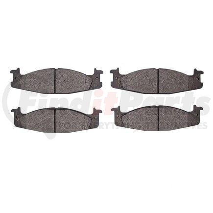 1551-0632-00 by DYNAMIC FRICTION COMPANY - 5000 Advanced Brake Pads - Semi Metallic