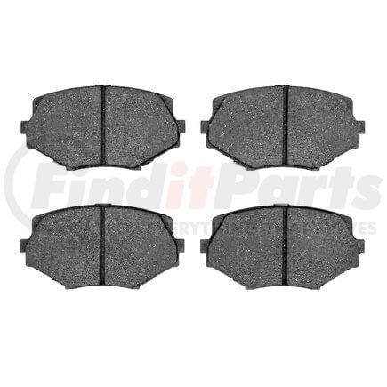 1551-0635-00 by DYNAMIC FRICTION COMPANY - 5000 Advanced Brake Pads - Ceramic