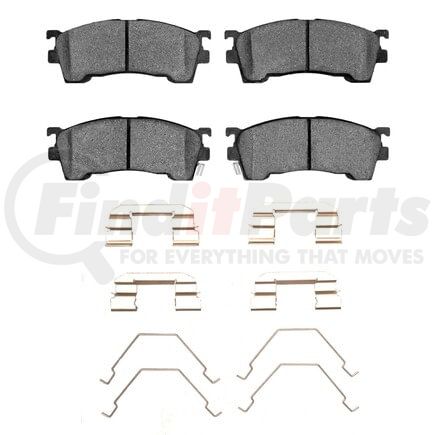 1551-0637-01 by DYNAMIC FRICTION COMPANY - 5000 Advanced Pads - Ceramic and Hardware Kit