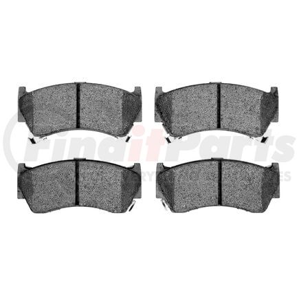 1551-0668-00 by DYNAMIC FRICTION COMPANY - 5000 Advanced Brake Pads - Ceramic