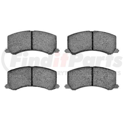 1551-0677-00 by DYNAMIC FRICTION COMPANY - 5000 Advanced Brake Pads - Ceramic
