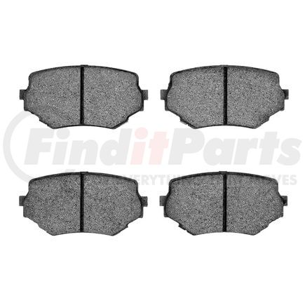 1551-0680-00 by DYNAMIC FRICTION COMPANY - 5000 Advanced Brake Pads - Ceramic