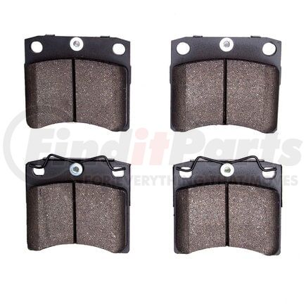 1551-0703-00 by DYNAMIC FRICTION COMPANY - 5000 Advanced Brake Pads - Semi Metallic