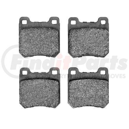 1551-0709-00 by DYNAMIC FRICTION COMPANY - 5000 Advanced Brake Pads - Low Metallic