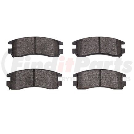 1551-0714-00 by DYNAMIC FRICTION COMPANY - 5000 Advanced Brake Pads - Ceramic