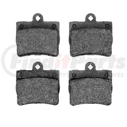 1551-0739-00 by DYNAMIC FRICTION COMPANY - 5000 Advanced Brake Pads - Low Metallic