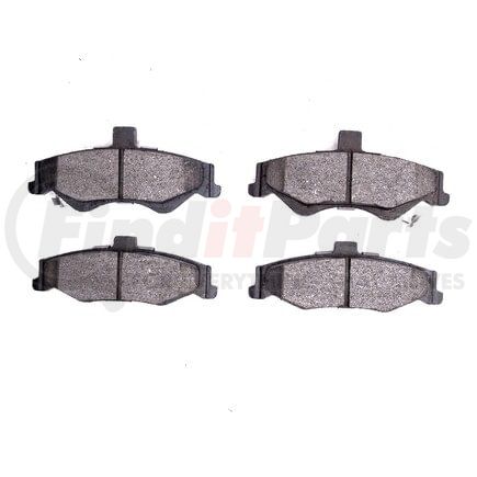 1551-0750-00 by DYNAMIC FRICTION COMPANY - 5000 Advanced Brake Pads - Semi Metallic