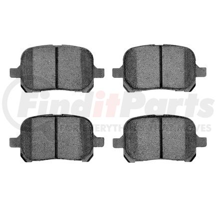 1310-0707-00 by DYNAMIC FRICTION COMPANY - 3000 Ceramic Brake Pads