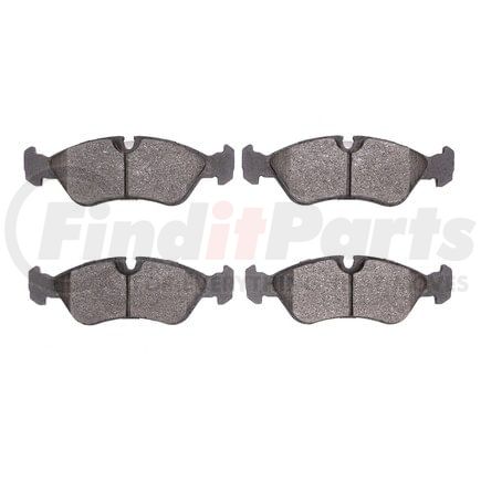 1551-0796-00 by DYNAMIC FRICTION COMPANY - 5000 Advanced Brake Pads - Semi Metallic