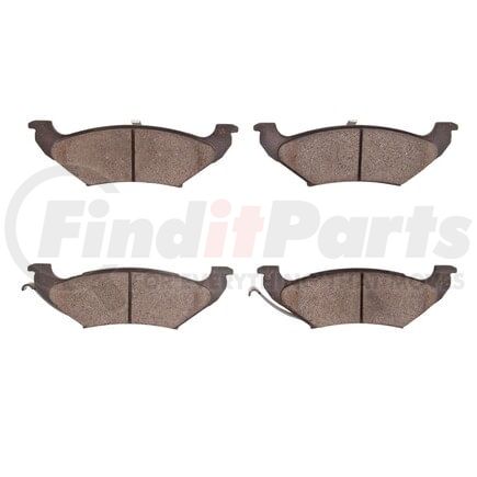 1310-0715-00 by DYNAMIC FRICTION COMPANY - 3000 Ceramic Brake Pads